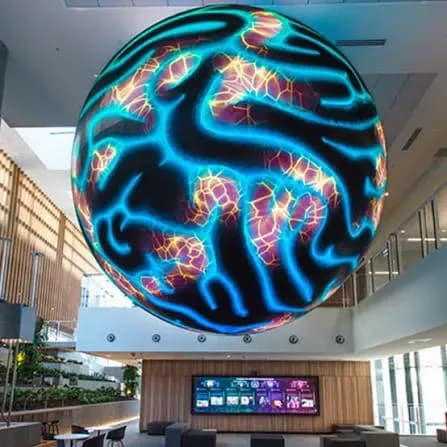 LED Sphere Display | 360° Interactive LED Sphere Solutions