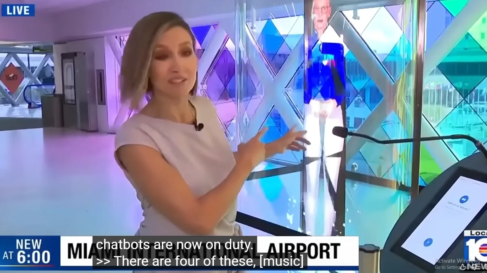 Industry-First AI Avatar Assistants at Miami Airport